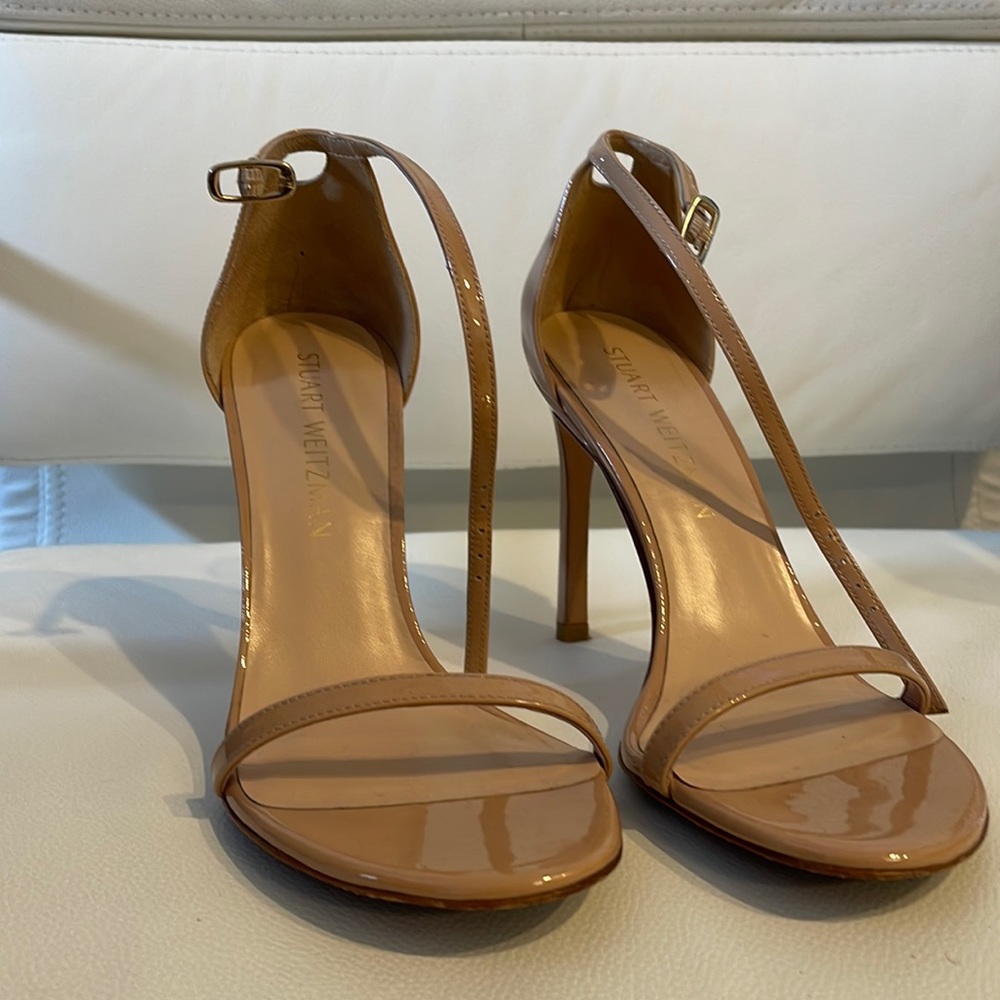 Nude Strappy heels